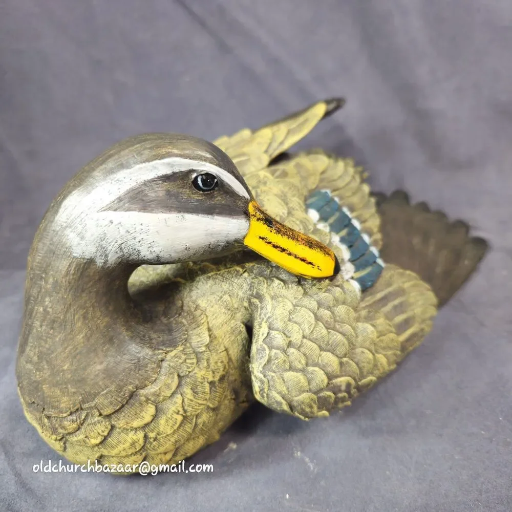 Vintage Mallard Duck Figurine 12